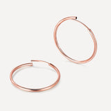 Slim Hoop Large Earrings
