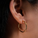 SLIM HOOP MEDIUM Earrings