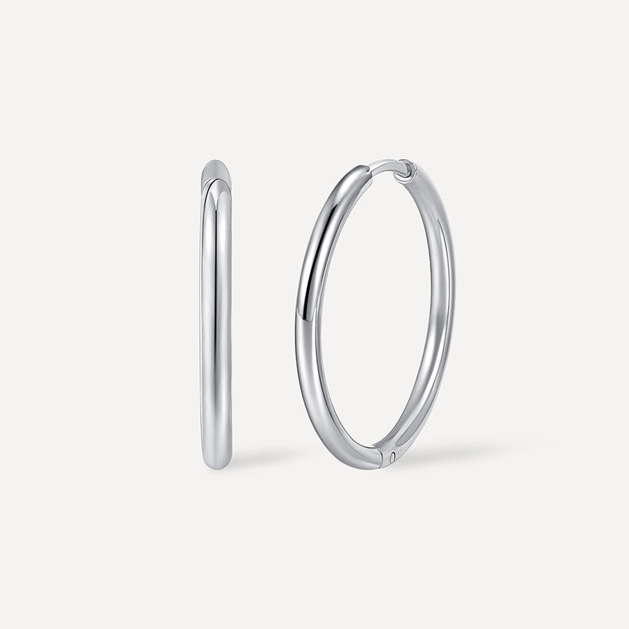 SLIM HOOP MEDIUM Earrings
