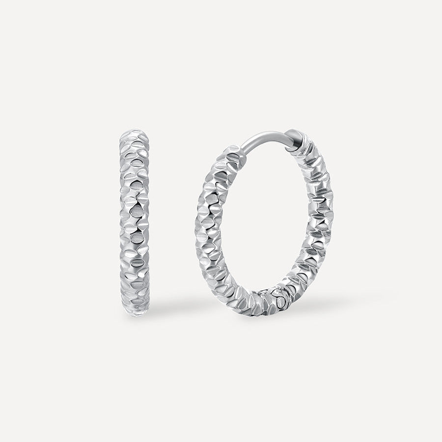 Spark Hoop Earrings