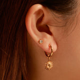 Cluster Glitter Earrings