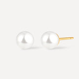 Simple Pearl Earrings