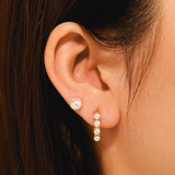 Simple Pearl Earrings