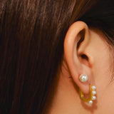Simple Pearl Earrings