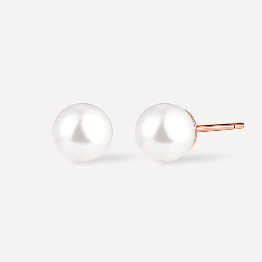 Simple Pearl Earrings