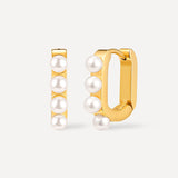 Spherical Art Pearls Earrings