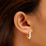 Spherical Art Pearls Earrings