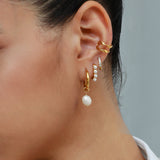 Spherical Art Pearls Earrings