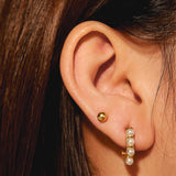 Spherical Art Pearls Earrings