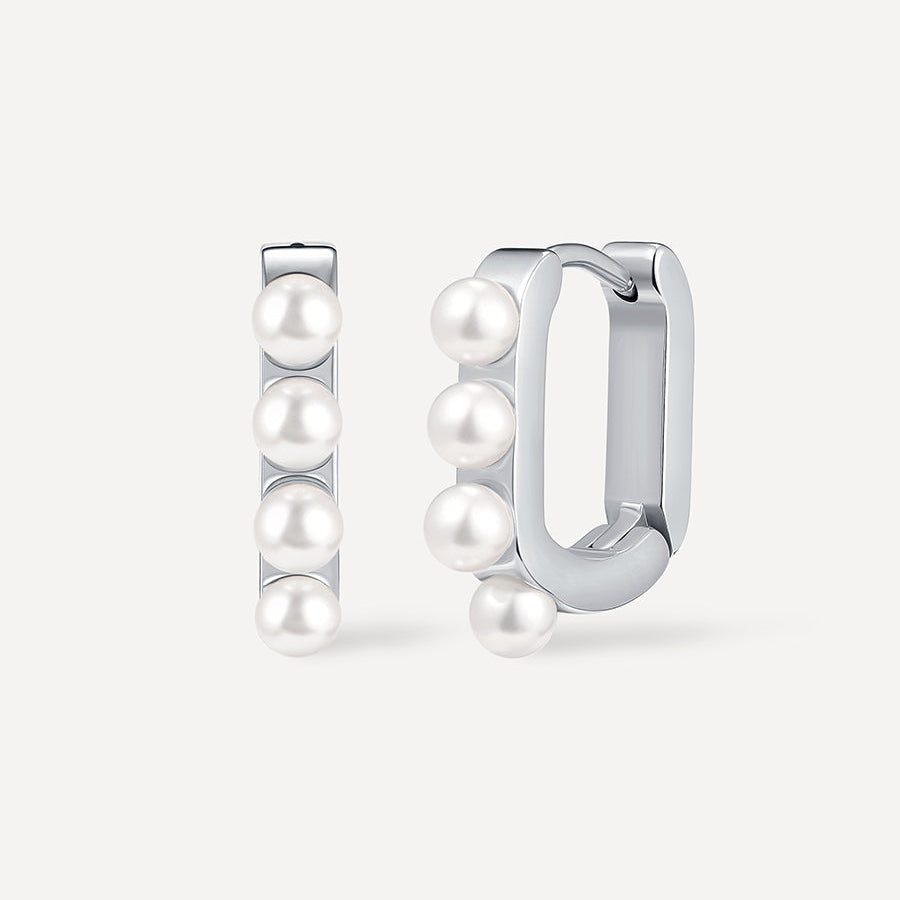 Spherical Art Pearls Earrings