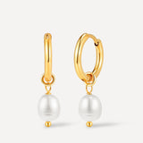Modern Pearl Small Earrings