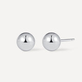 Round Ball Earrings