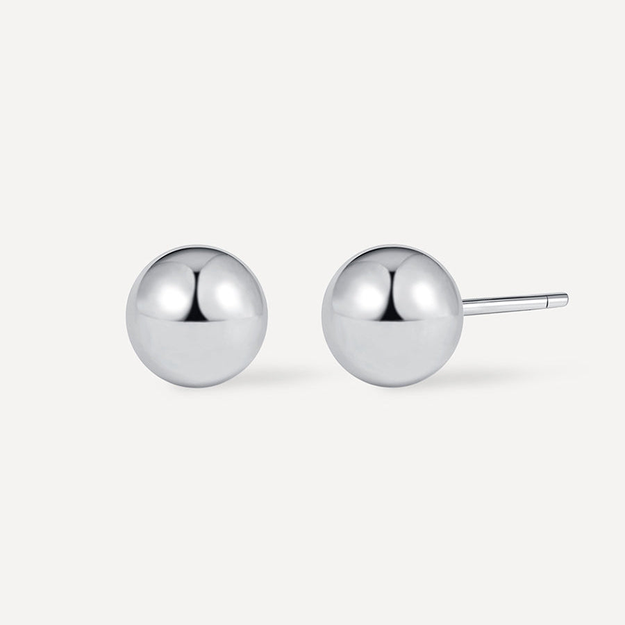 Round Ball Earrings