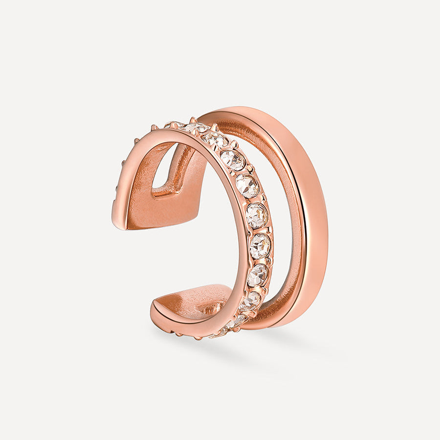 Moon Phase Duo Brilliant Earcuff