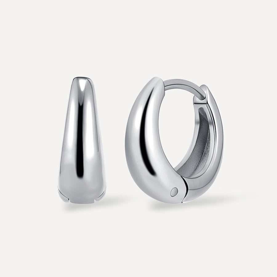 Graceful Dome Small Earrings