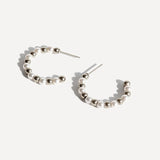 Dual Shine Pearl Earrings