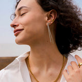 Mirror Arc Earrings