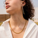 Mirror Arc Earrings