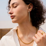 Mirror Arc Earrings