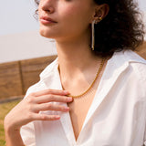 Mirror Arc Earrings