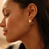 Flowing Arch Earrings