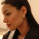 Flowing Arch Earrings