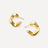 Sinuous Loop Earrings