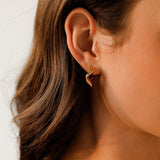 Sinuous Loop Earrings