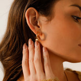 Sinuous Loop Earrings