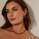 Burning Drop Necklace