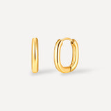 Mini U Hoop Earrings