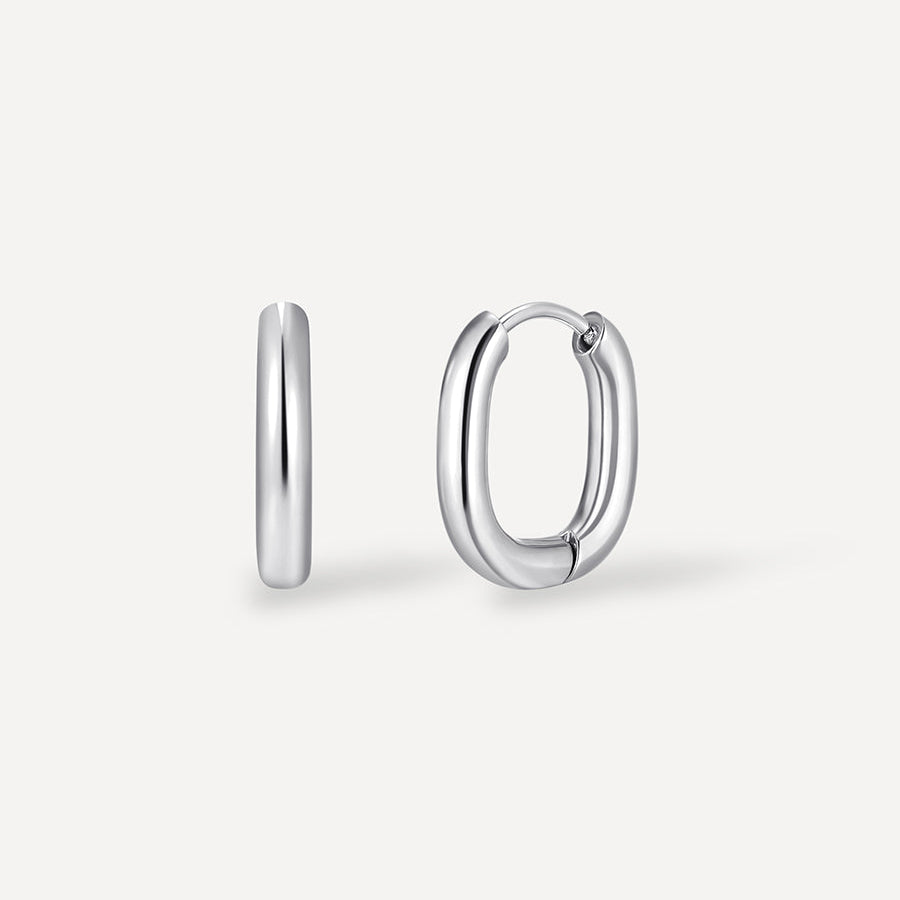 Mini U Hoop Earrings