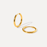 Sleek Hoop Earrings