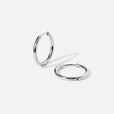 Sleek Hoop Earrings
