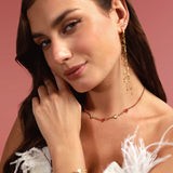 Moonlit Tassel Earrings