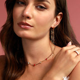 Moonlit Tassel Earrings