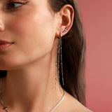 Moonlit Tassel Earrings