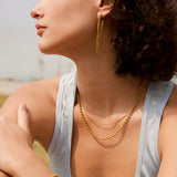 Fringe Pearl Earrings