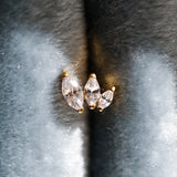 Triple Marquise Leaf Titan Piercing