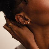 Triple Marquise Leaf Titan Piercing