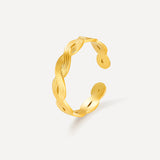 Wavy Line Ring