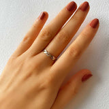 Wavy Line Ring