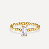 Pure Precious Twist Ring