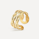 Double Twist Ring