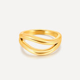 Chic Wave Ring