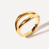 Chic Wave Ring