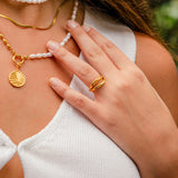 Chic Wave Ring