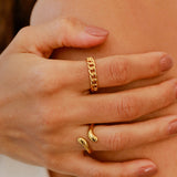 Twisted Knot Ring