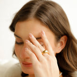 Graceful Dome Ring