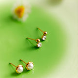 Allmatch Pearl EARRINGS